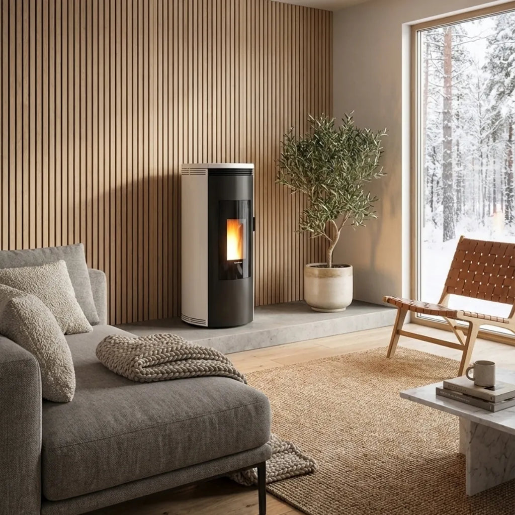 Poêle à granulés étanche Amika AD 8 kW