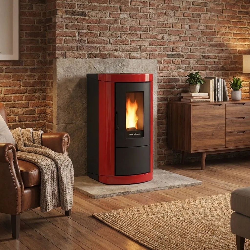Poêle à pellets étanche 9 kW Mietta Evo