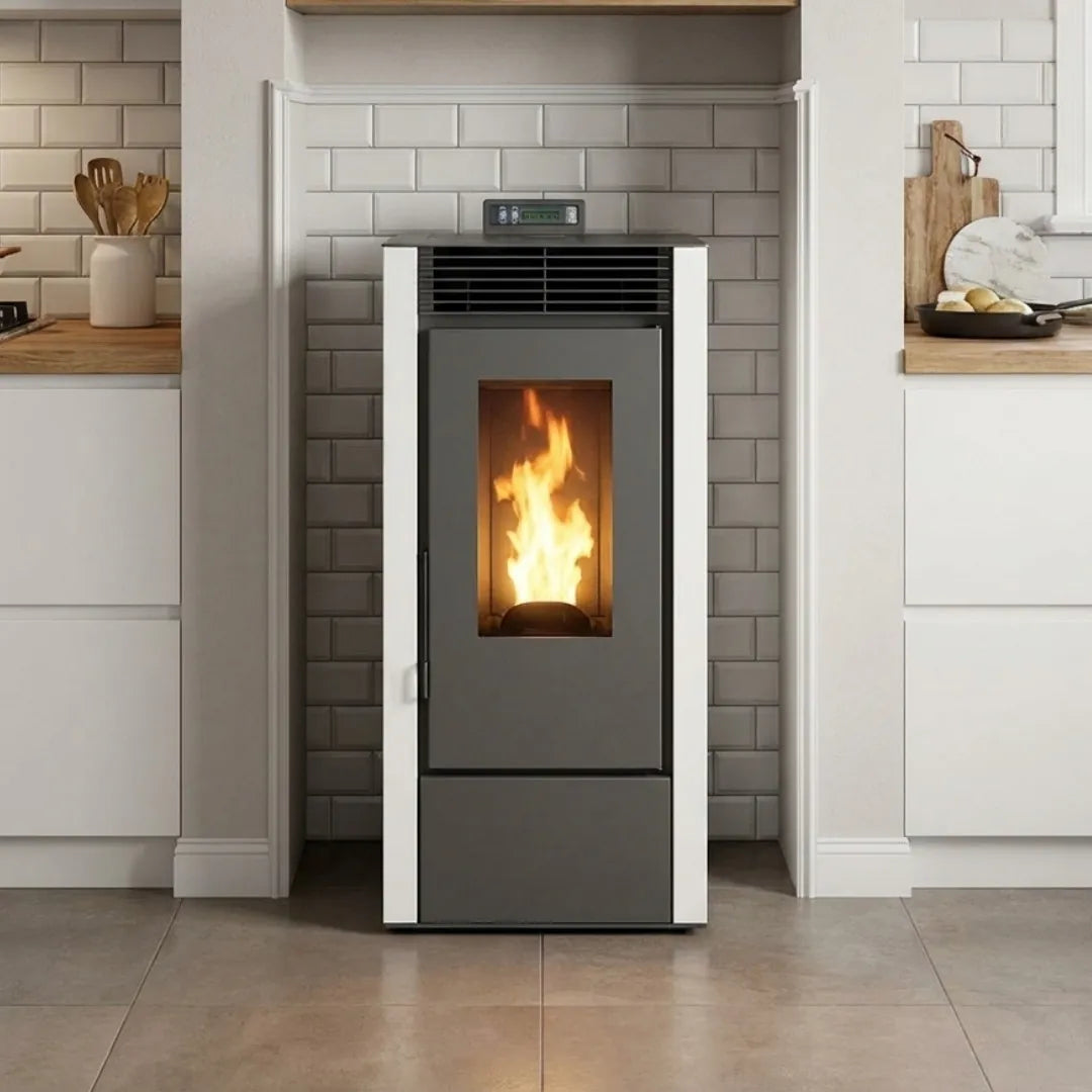 Poêle à Granulés Étanche Canalisable Marina 14C - 13,5 kW